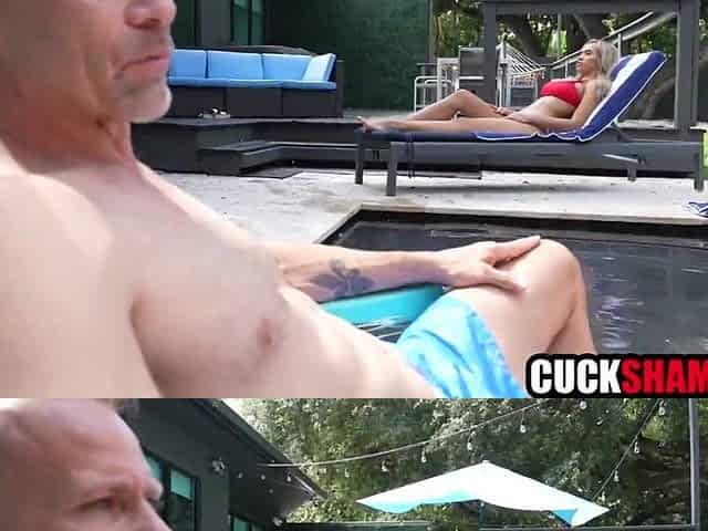Fit mother I'd like to fuck bangs cuckold spouse's ally outdoors