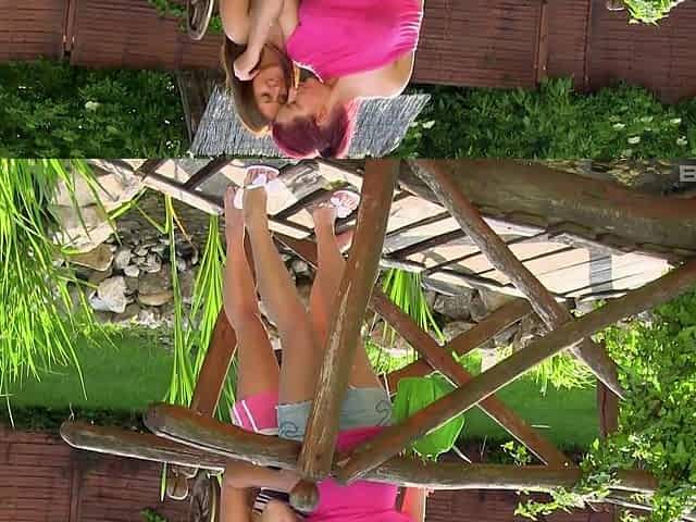 Nanny Connie with big natural tits gets her pussy licked