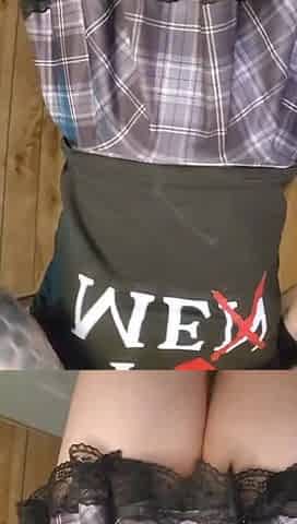 Schoolgirl Hikes Her Skirt and Plugs Their Tight Hole