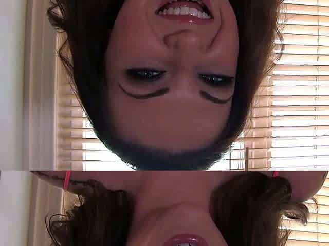 Mature brunette amateur giving a great POV blowjob