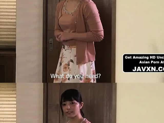 Asian Teen With Old Grandpa