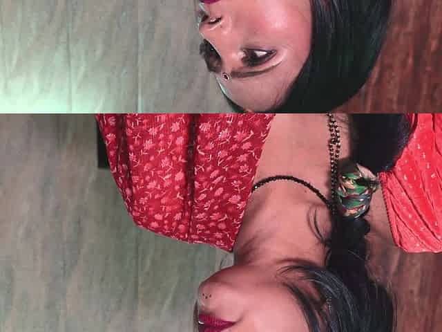 Indian beauty shares passionate intense vintage desire