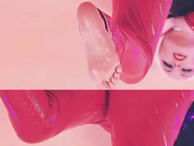 Large Natural Bazookas mother I'd like to fuck in latex rubber fetish shiny garments.
