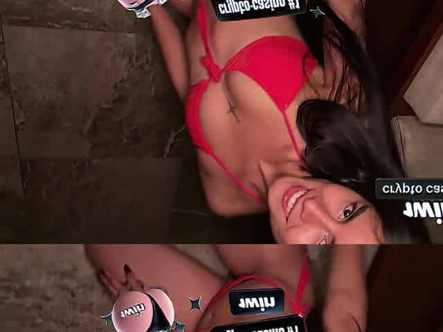 After a night in the pool, a wild screw! Camila Mendez