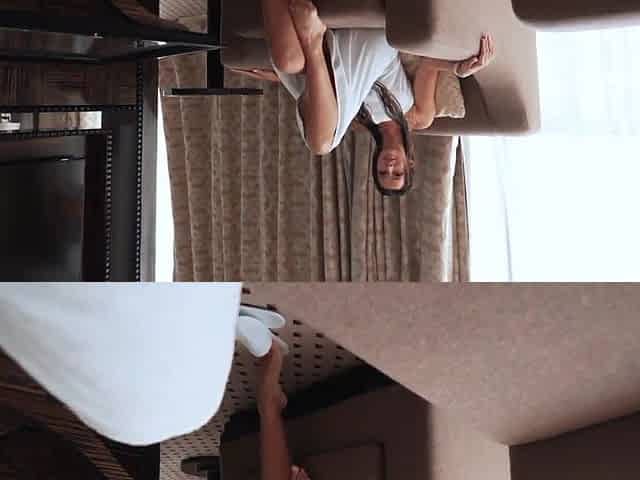POV fuck with my perfect stepsister after she caught me jerking off on her