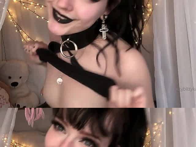 Dutch Goth Babe Hot Solo