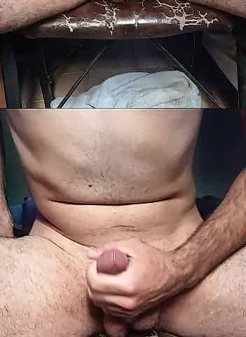 Actually Concupiscent Obscene Chap With Buttplug Masturbating Large Oily Ramrod And Biggest Spunk fountain