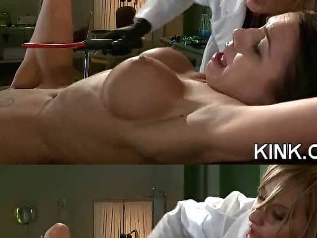 Extreme fantasy of girl bound and double