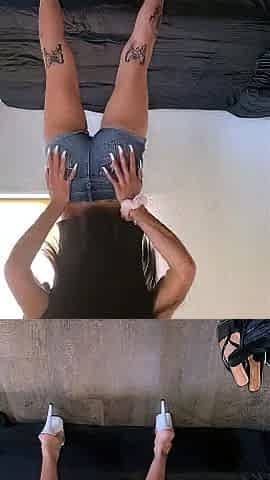 Ariaaaxxx Masturbates In High Heels On Homemade Tape