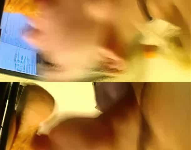 Webcam girl fingers her juicy pussy through her pants.