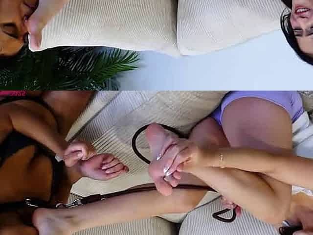 Vintage feet worship