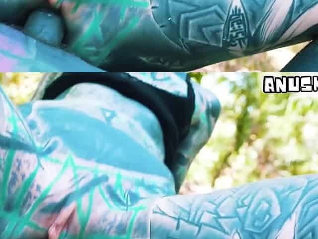 Lily Lu - Real Couple Fucks In Public - Anal Fuck In The Jungle - Pov