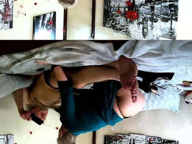 Russian MILF Gets Nipples Twisted & Fucked in All Her Holes!
