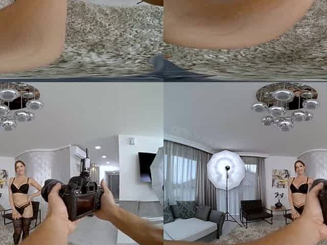 Angelica Heart in an Oily Photoshoot Session - Beautiful Babe Hardcore POV VR