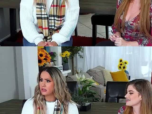 Step-Aunt Nicole's Visit Turns into a Hot Threesome with