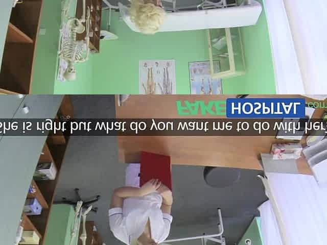 FakeHospital Wicked nurse heals patient with her tongue