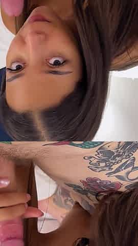 Lia Lin Shows off Her Amazing Hand Skills Before Riding You to a Facial Cumshot