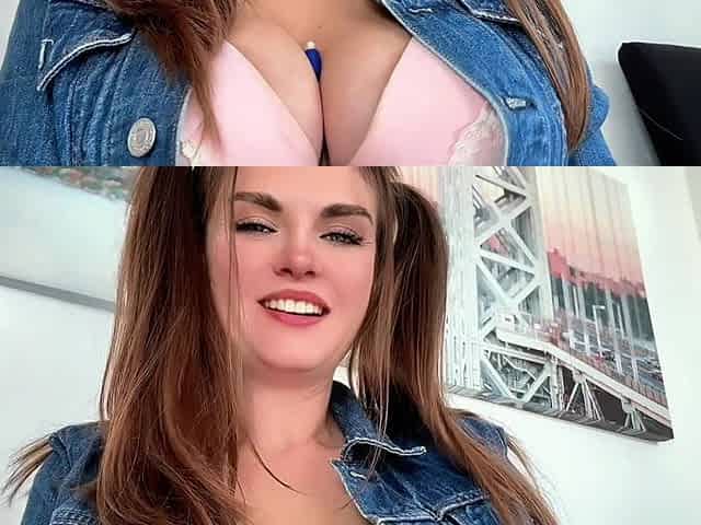 Young Secretary Licks Big Boss's Cock with Massage During the Job Interview