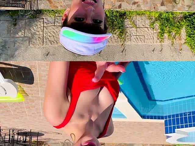 Amateur French Teen Outdoor softcore