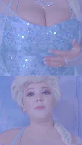 Curvy Elsa is not satisfied