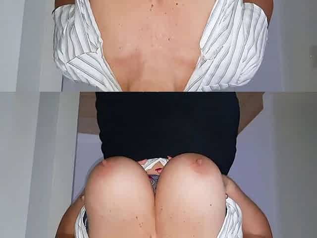 Big boobs milf masturbates with her dildo