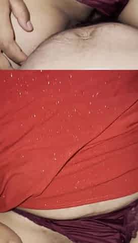 Giving my wife a worthwhile time with her belt on the side after a party
