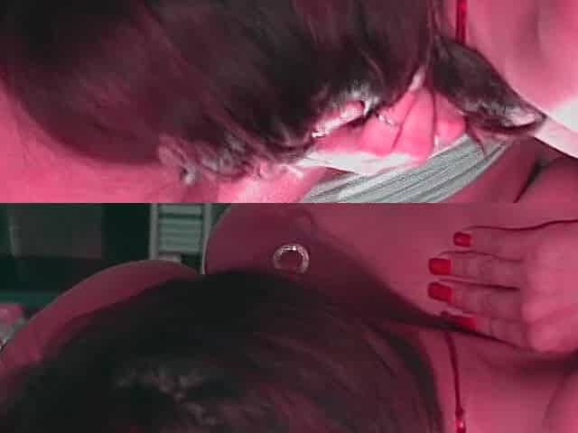 Lesbian Bottle Stretching Dripping Pussy Wide Open