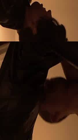 Short hairy brunette is bouncing on her lover's hard cock
