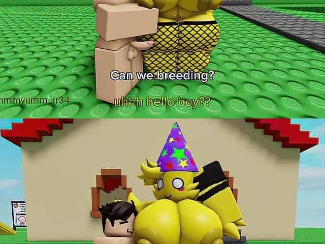 Nooby with noob milf roblox