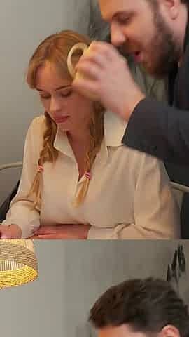 Schoolgirl Came for English Lesson but Got Anal Training Instead
