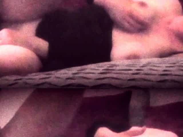 Amateur wife touching her big tits while fucking