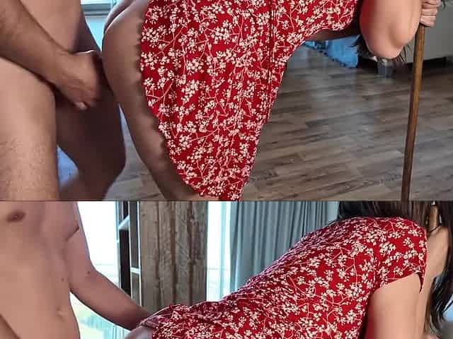 Stepmother Unexpectedly Stumbled Upon Her Stepsons Hard Dick