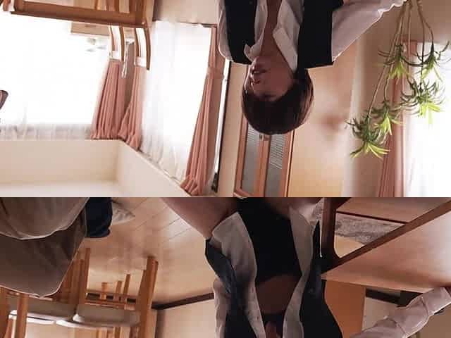 A Wife with Beautiful Legs in Black Socks Fucked by Her Neighbor Who She Hates From Deep Within Her Core