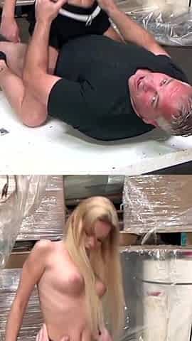 Cute blonde fucked in multiple positions
