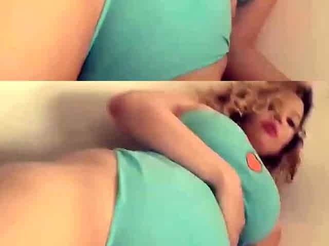 Solo big taco babes masturbation action