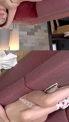 My18teens - Cute Sexy Girl Plays with a Dildo and Gets a Squirt