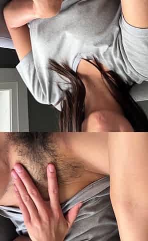 Amateur Close Up Facial