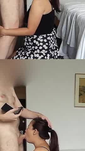 Johntronx - Sexy Cute Thai Babe Fucks and Sucks My Cock