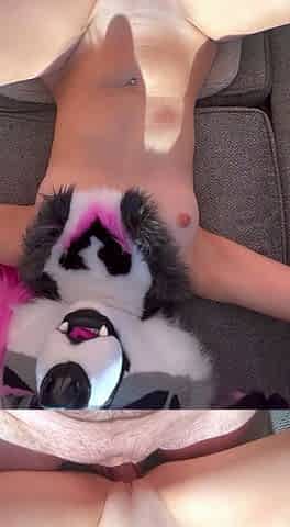 Shaved pussy amateur teen fucks huge dick pov