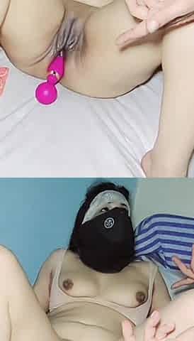 Big Dick and Dildo Together Took in Both Holes