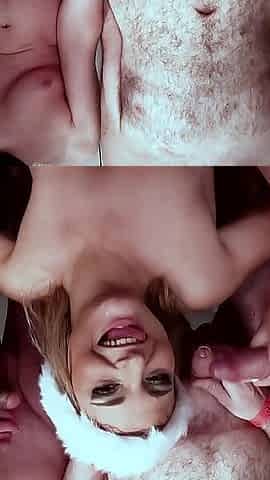 Cum Presents?! Squishy Gangbang Cunts at Christmas!!!