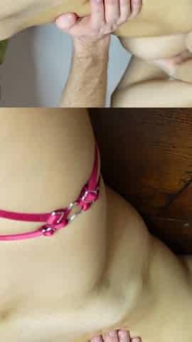 Real Fisting Squirting Orgasm Big Natural Tits Hot Young MILF on Wooden Table