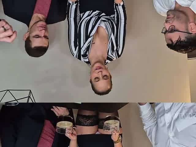 Secretary slut, Jennifer Mendez BACK with DP, DVP & cum in mouth
