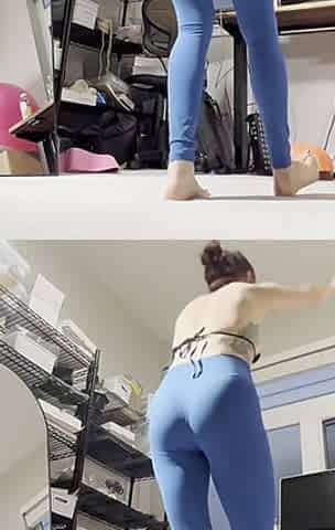 Dickflash Fitness Adventure Part 1 Flashing Behind My New Roomate
