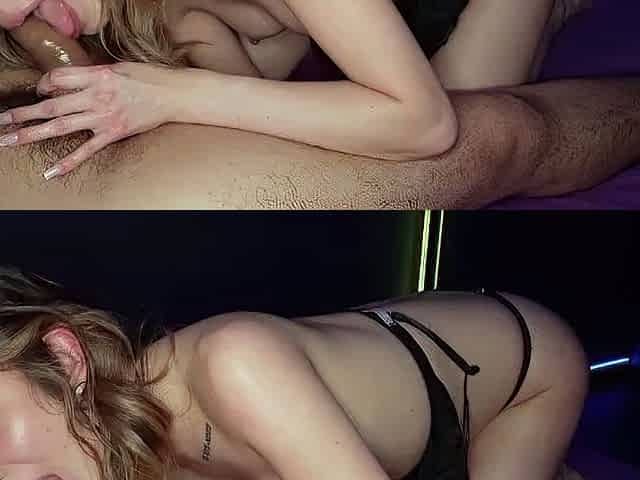 Cute brunette young hookup amateur teen blowjob