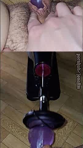 my POV of getting my ftm vagina machine drilled