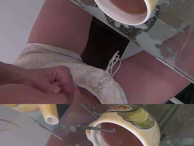 Pee drinking piss fetish babe solo plays
