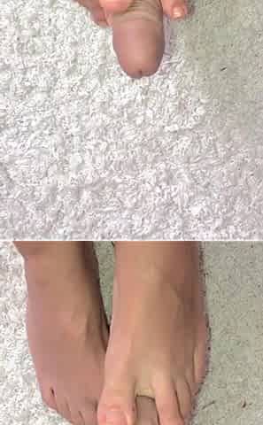 My Feet Touchig Dildo