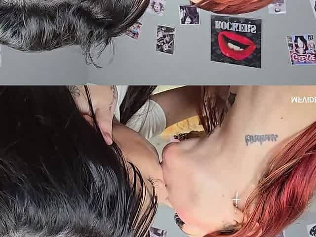 Sexy Beauties and Hot Kissing