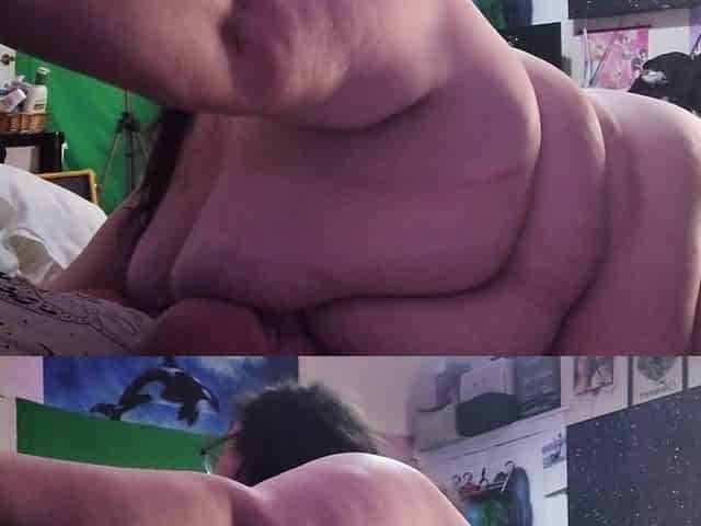 SSBBW Angel Rides My Cock